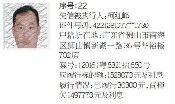 博愛縣老賴名單最新公布，揭示失信者的面孔與行為