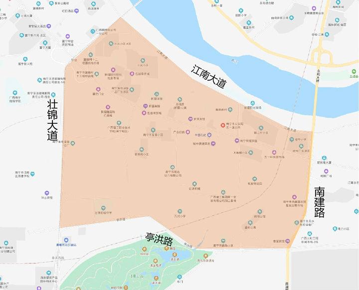南寧市區(qū)最新地圖，探索城市的新面貌
