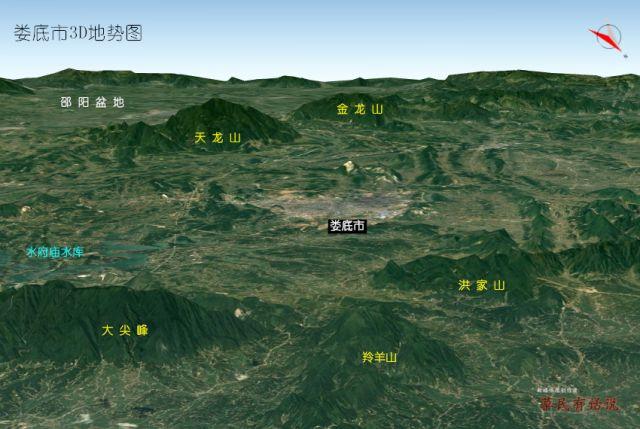 婁底市婁星區(qū)最新地圖概覽