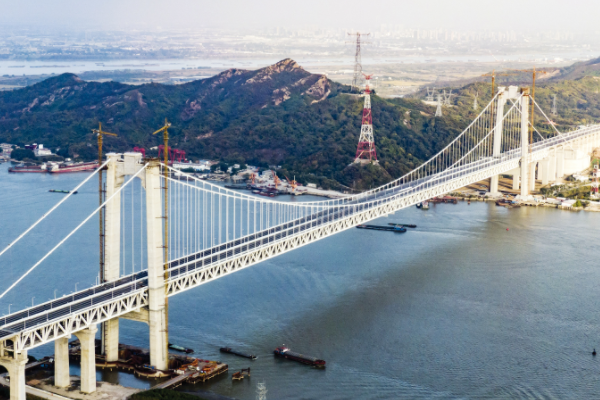 五峰山大橋最新進(jìn)度報告