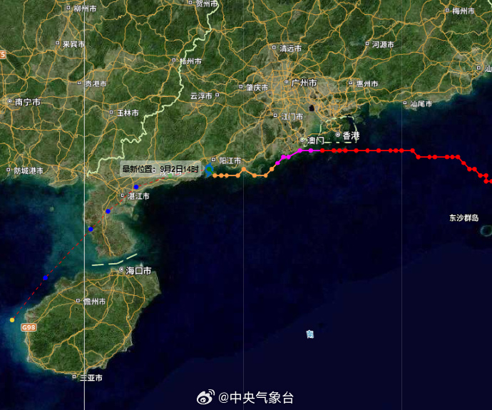海陵島臺(tái)風(fēng)最新消息